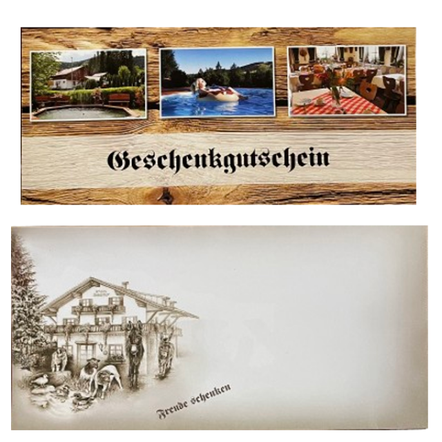 Dárkový poukaz, Guschein, Geschenkgutschein, gift voucher