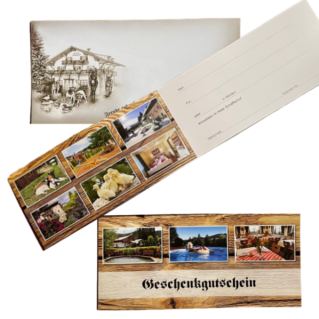 Guschein, Geschenkgutschein, Gift voucher, Dárkový poukaz